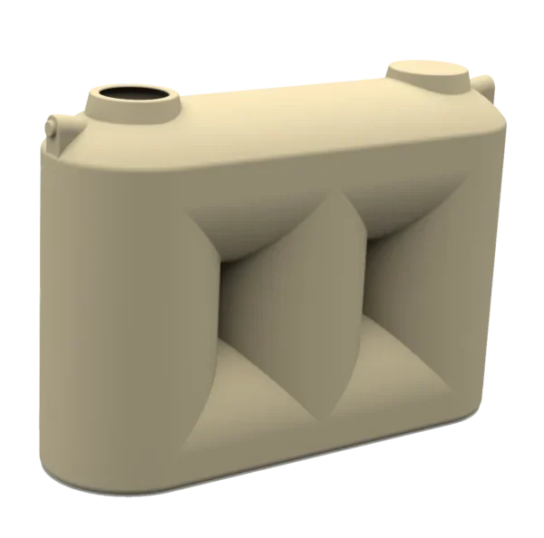 CLARK TANKS 5000 LTR Poly Slimline  Rainwater Tanks 1.50W X 1.96H X 3.25L   (CCCT5000SLIM)