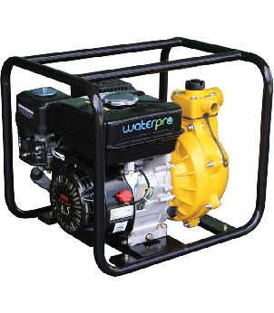 WATERPRO 100 twin impeller f/f pump includes roll cage 1.5