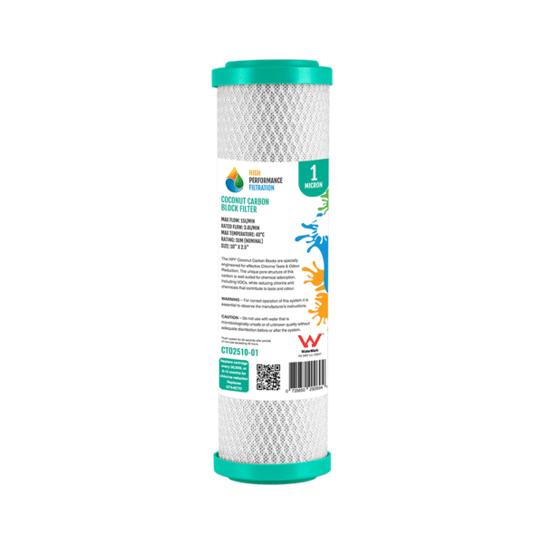 water filter 10” x 2.5” 5 micron carbon block premium chlorine , taste, odour, replacement filter (6 pack) $250.00