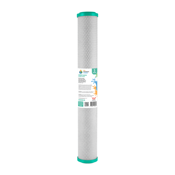 water filter 20” X 4.5 ”5M Coconut carbon block filter , chlorine , taste , odour , carbon block (6 pack) $300.00