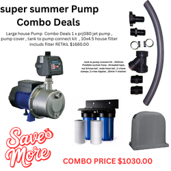 Summer Pump, Filter Combo Deals