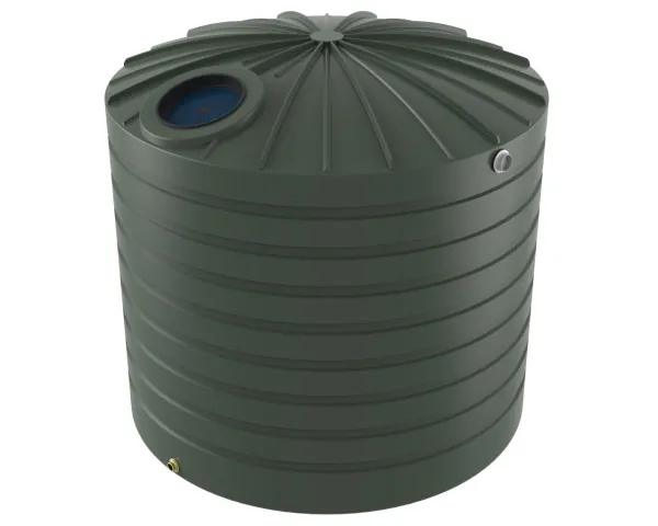 BUSHMAN TANKS 5000 LTR TALL POLY RAINWATER TANKS  1.83D X 2.03 INLET HEIGHT X 2.2 TOTAL H  (CCBT5000T) (Copy)