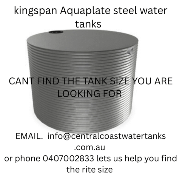 kingspan Aquaplate steel water tank custom sizes