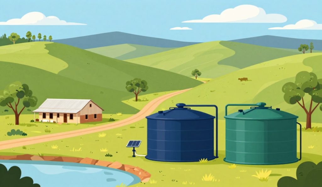 rain water tanks on a property how to harvest rainwater legally in australia