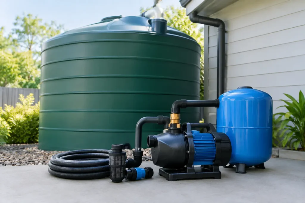 Choosing the Right Rainwater Tank Pump Package