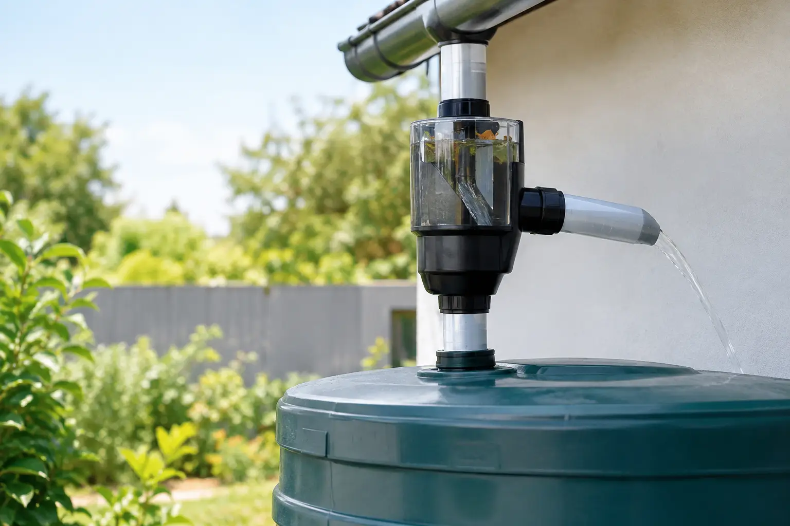 How a First Flush Diverter Protects Tank Water